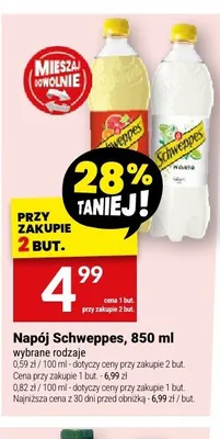 Napój Schweppes promocja w Twój Market