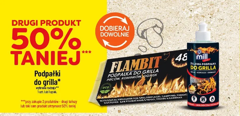 Podpałka do grilla Flambit promocja w POLOmarket