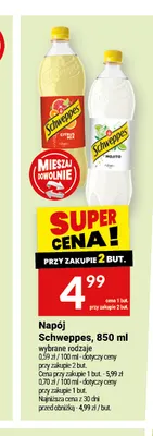 Napój gazowany Schweppes Mojito promocja w Twój Market