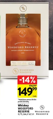Whiskey Reserve promocja w Intermarche