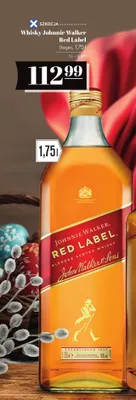 Whisky Red Label promocja w POLOmarket