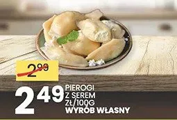 Pierogi z serem Wyrób Własny promocja w Wafelek