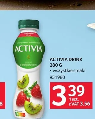Jogurt Activia Drink Danone promocja w Selgros