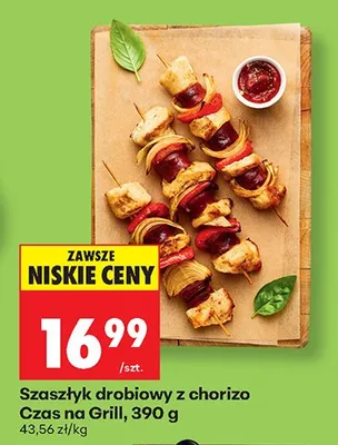Szaszłyk grillowy Morliny promocja w Biedronka