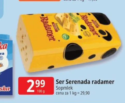 Ser Serenada radamer Sopmlek promocja w Leclerc