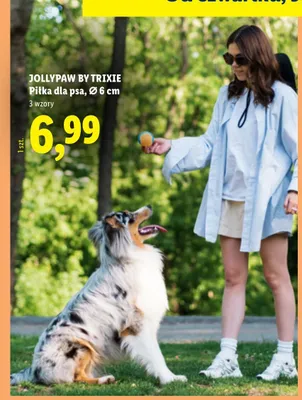 Piłka dla psa Jollypaw by Trixie promocja w Lidl