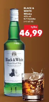 Whisky 40% alk. promocja w Kaufland