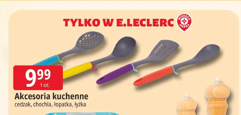 Akcesoria kuchenne łyżka Wiodąca Marka promocja w Leclerc