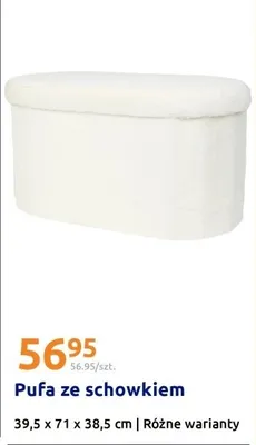 Pufa ze schowkiem promocja w Action