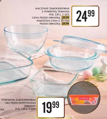 Pojemnik żaroodporny do przechowywania Termisil promocja w Dino