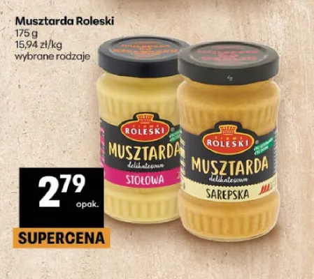 Musztarda sarepska Roleski promocja w Delikatesy Centrum