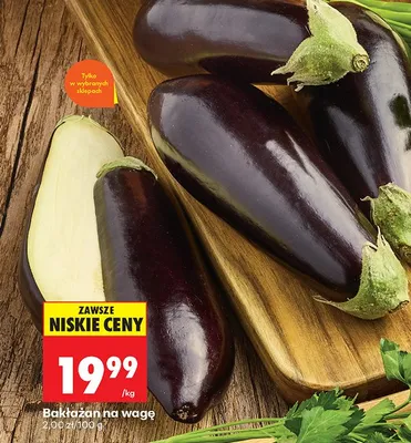 Bakłażan promocja w Biedronka