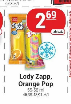 Lody Zapp promocja w Delikatesy Sezam