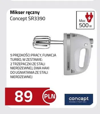 Mikser ręczny Concept SR3390 promocja w kakto.pl