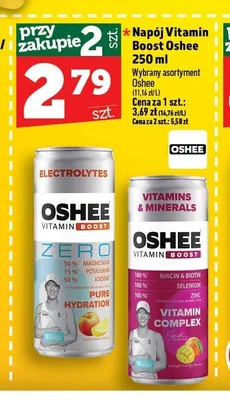 Napój Vitamin Boost Vitamin Complex Oshee promocja w TOPAZ