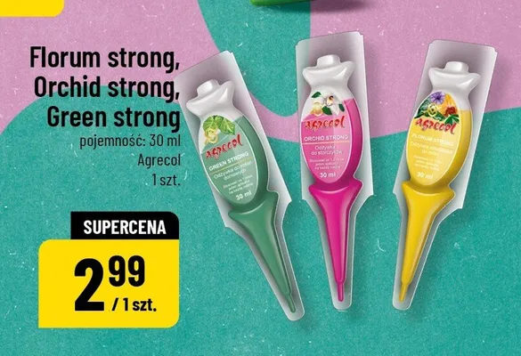 Florum strong, Orchid strong, Green strong promocja w POLOmarket