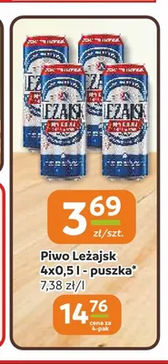 Piwo Leżajsk Pełne 4-pak promocja w Gama