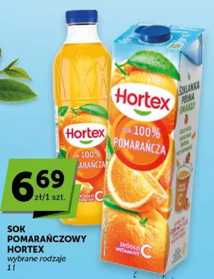 Sok pomarańczowy wybrane rodzaje promocja w Euro Sklep