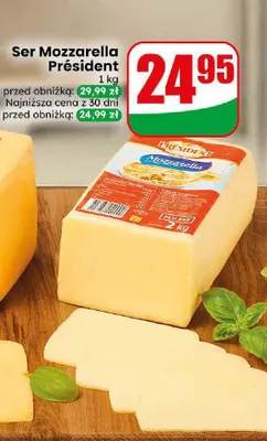 Ser Mozzarella Président promocja w Dino