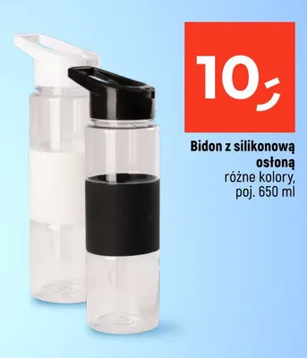 Bidon z silikonową osłoną promocja w Dealz