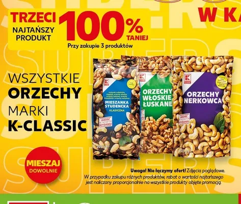 Mieszanka studencka klasyczna K-Classic promocja w Kaufland
