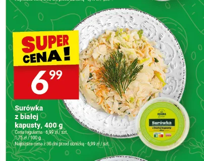 Surówka z białej kapusty Białecki Kuchnia promocja w Twój Market