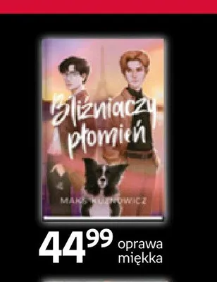 Książka Bliźniaczy płomień Maks Kuznowicz promocja w Empik