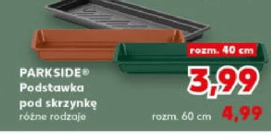 Podstawka pod skrzynkę różne rodzaje promocja w Kaufland