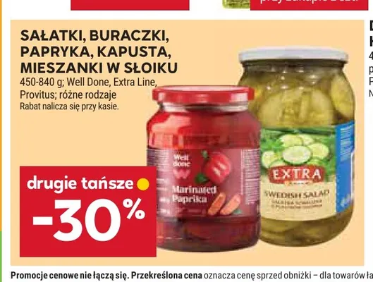 Sałatka szwedzka Extra Line promocja w Stokrotka