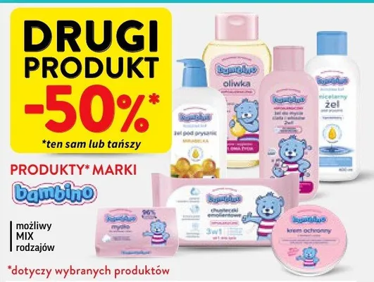 Produkty marki Bambino promocja w Intermarche