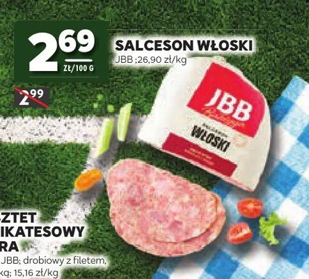 Salceson włoski JBB promocja w Stokrotka