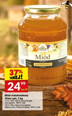 Miód wielokwiatowy Złote Łąki promocja w Twój Market