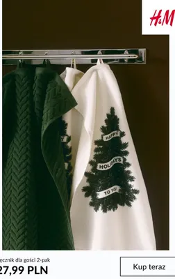 Ręcznik dla gości 2-pak H & M promocja w H&M
