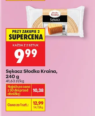 Sękacz promocja w Biedronka