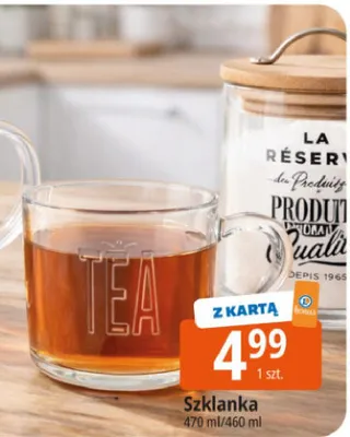 Szklanka promocja w Leclerc