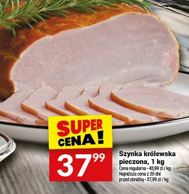 Szynka królewska pieczona promocja w Twój Market