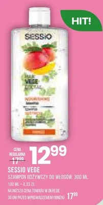 Szampon odżywczy do włosów Sessio Vege promocja w Drogerie Natura