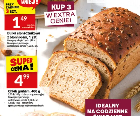 Chleb graham Białecki promocja w Twój Market