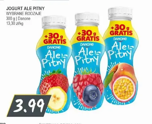 Jogurt pitny Danone Ale Pitny marakuja promocja w Słoneczko