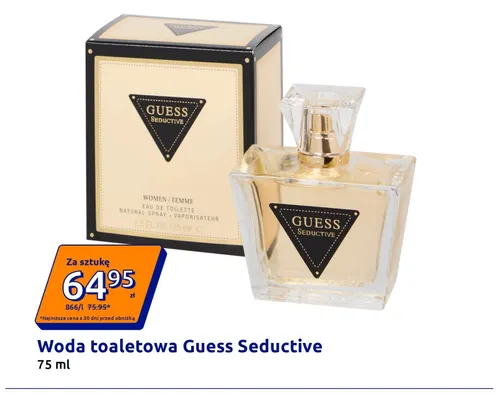 Woda toaletowa Guess Seductive promocja w Action