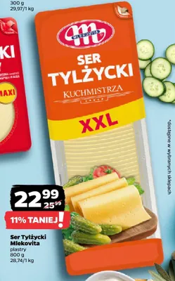 Ser Tylżycki plastry promocja w Netto