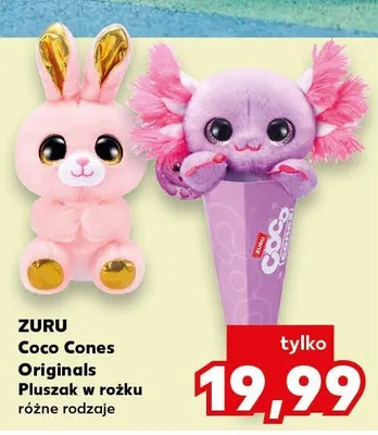 Pluszak w rożku Coco Cones Originals promocja w Kaufland