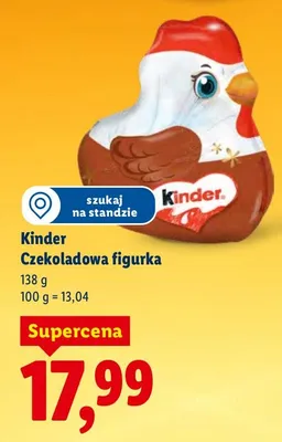 Czekoladowa figurka promocja w Lidl