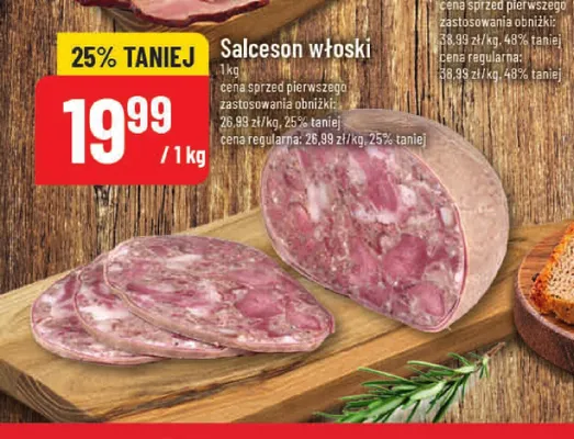 Salceson włoski promocja w POLOmarket
