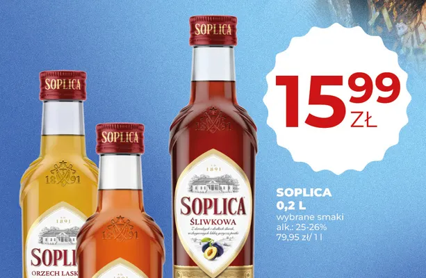Soplica Orzech Laskowy promocja w Duży Ben