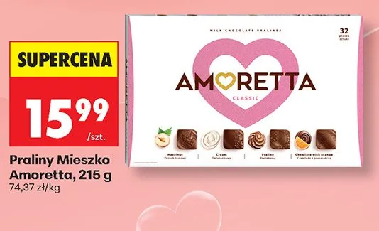 Praliny Mieszko Amoretta promocja w Biedronka