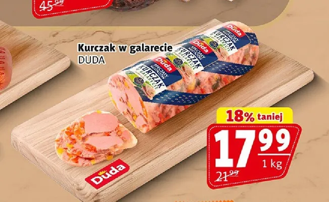 Kurczak w galarecie Duda promocja w Prim Market