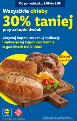 Chleb promocja w Lidl