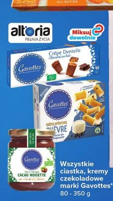 Krem czekoladowo-orzechowy Cacao Noisette Gavottes promocja w Carrefour Market