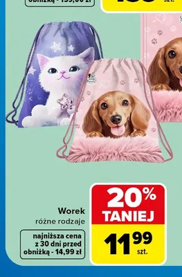 Worek promocja w Carrefour